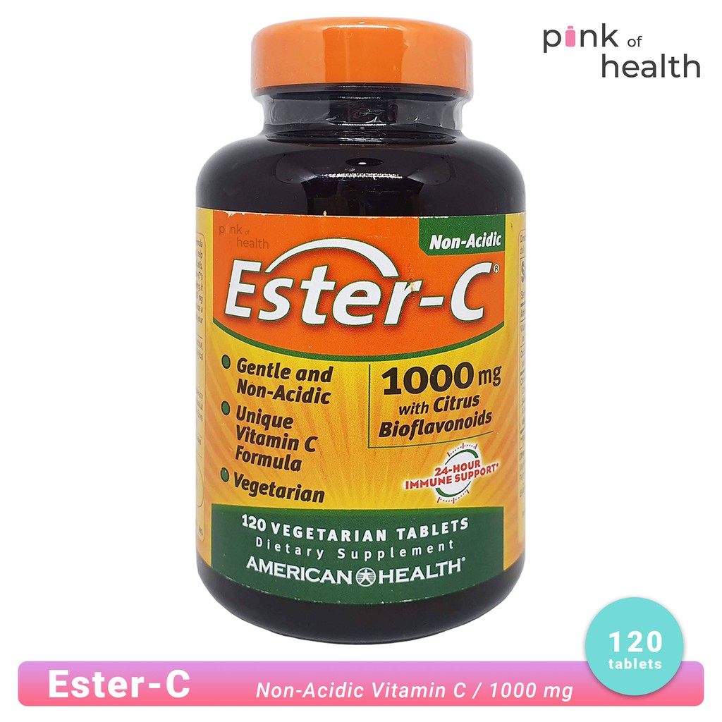 Ester C Vitamin C 1000mg 1 Vegetarian Tablets Shopee Philippines