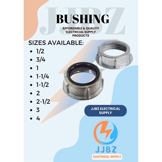 Electrical Bushing 1/24 size available Shopee Philippines