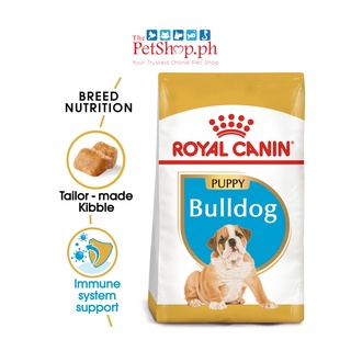 Royal Canin  Bulldog Puppy 3kg Dry Dog Food Breed Health Nutrition