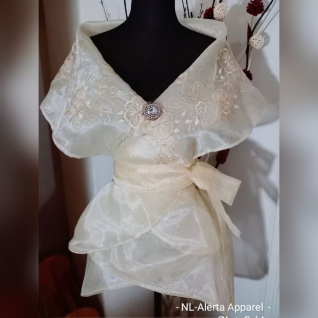 modern filipiniana kimona