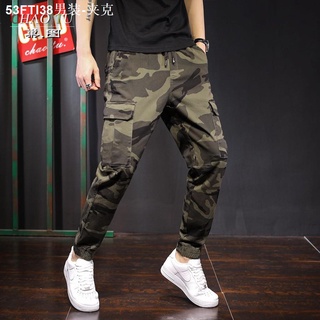Camouflage 6 Pocket Men Sweats Sports Fitness Men Pants Joggers Slim Fit Cargo Pants for Men New #4