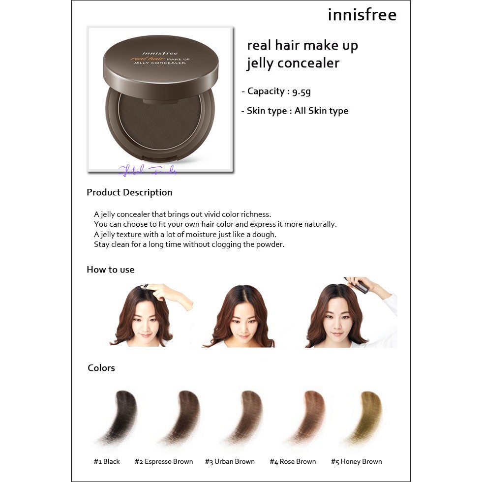 Innisfree Real Hair Makeup Jelly Concealer no. 2 Espresso | Shopee  Philippines
