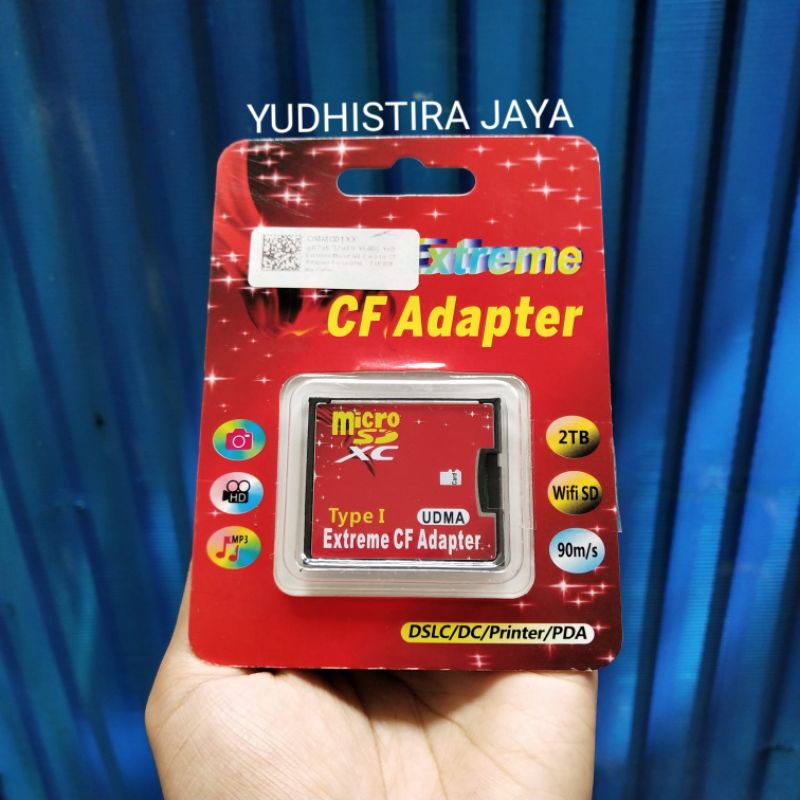 Micro SD to CF Card Compact Flash UDMA Memory Card Adapter Shopee