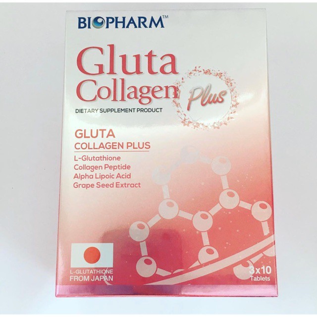 Biopharm Gluta collagen plus Gluta collagen plus 30 tablets. Shopee