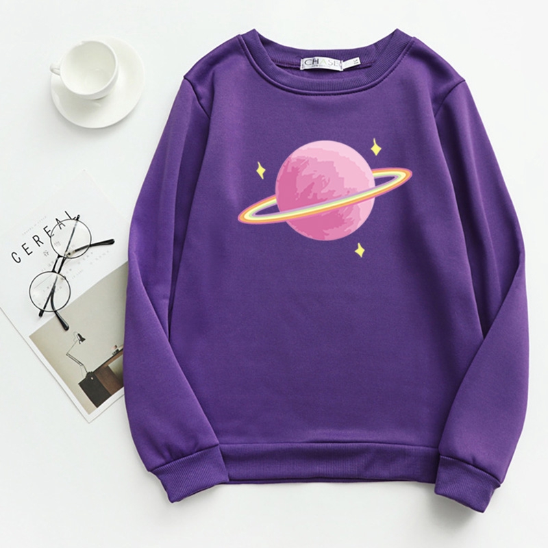 pink planet hoodie