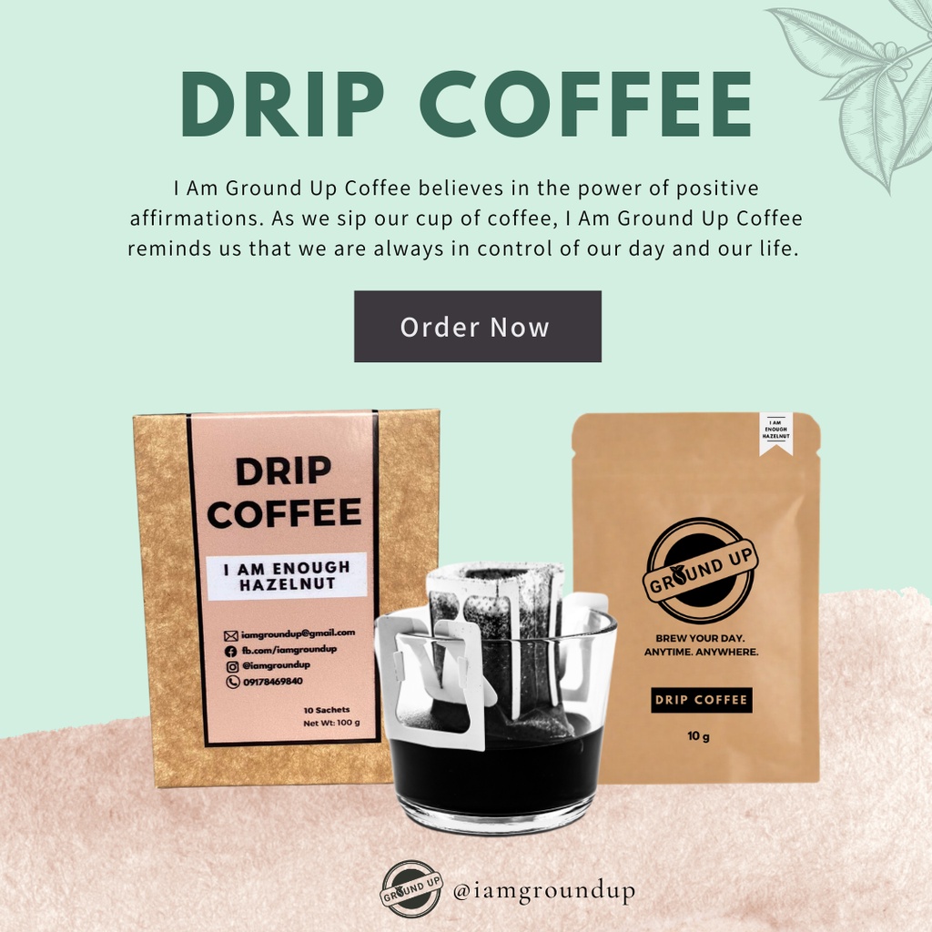 FLAVORED DRIP COFFEE Hazelnut, Caramel, Dark Choco Shopee Philippines