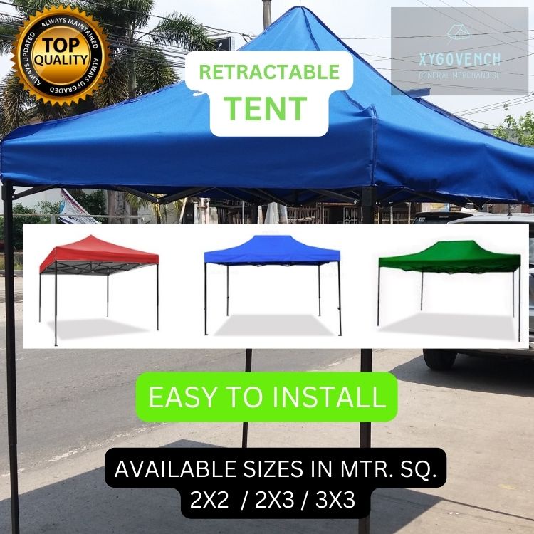 RETRACTABLE TENT 2X2,2x3,3x3,3x4.5,3x6 SHADING / MEMORIAL TENT / TENT