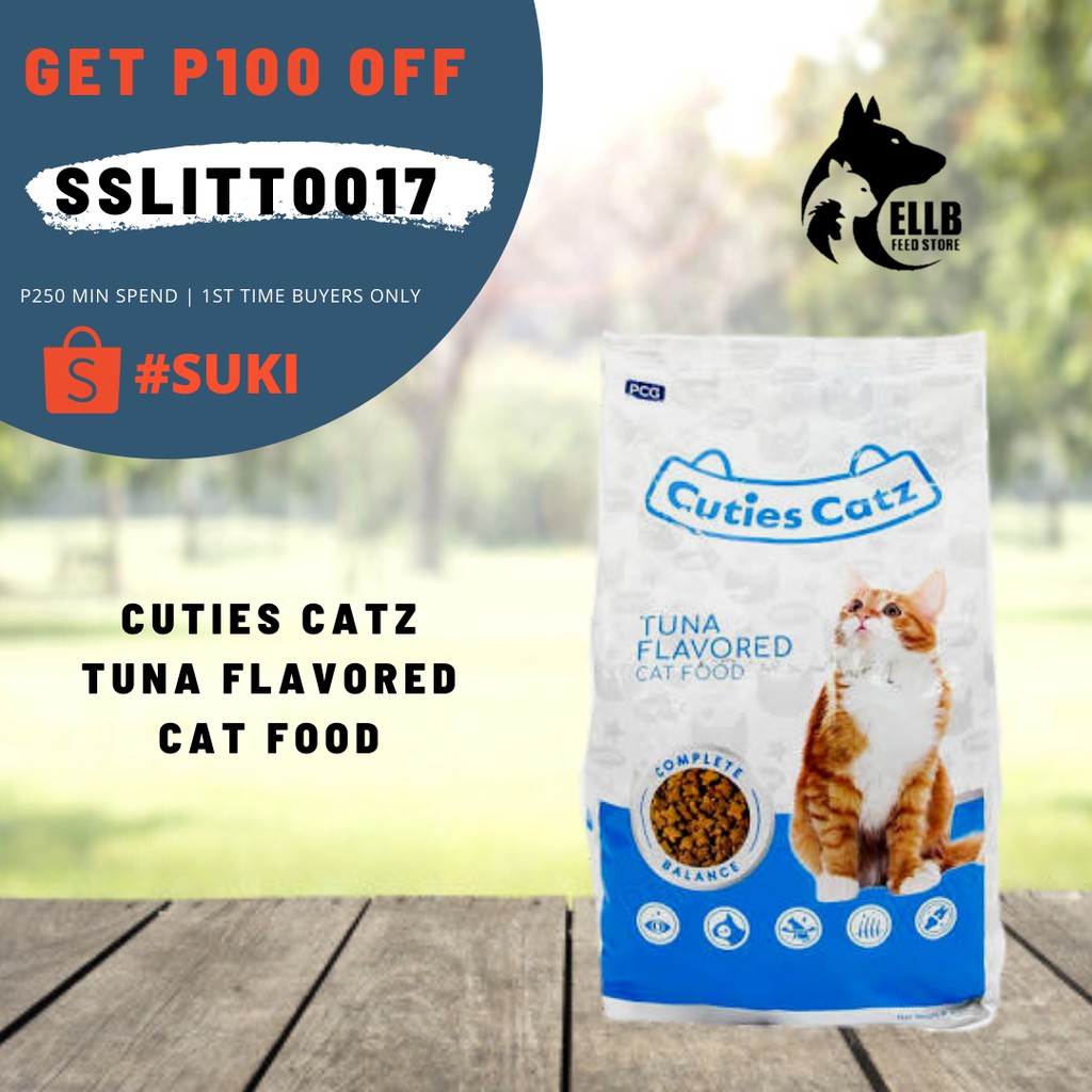 Cuties Catz Tuna Flavored Dry Cat food [1/2 KG] Shopee Philippines