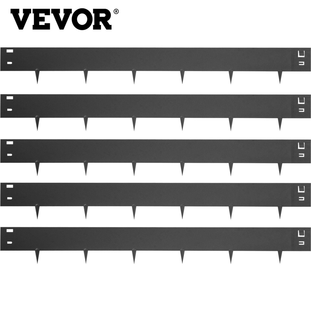 VEVOR Steel Lawn Edging Metal Landscape Edging 5PCS Shopee Philippines
