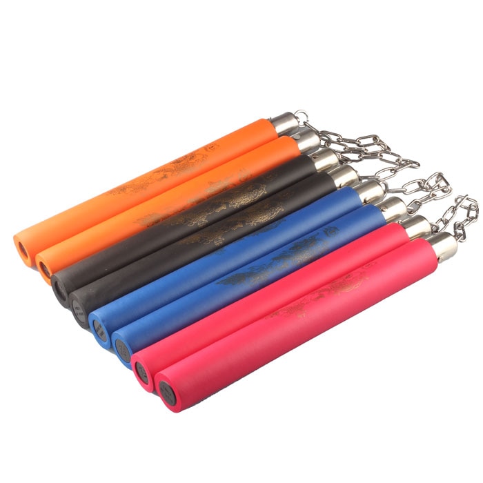 Karate Martial Arts Training Sponge Nunchaku Nunchucks Stick Practice Toy For Kids 4 Colors Safety S Shopee Philippines
