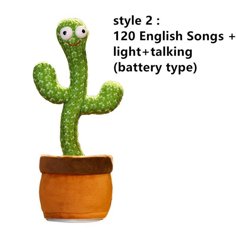 Dancing cactus talking cactus Stuffed 