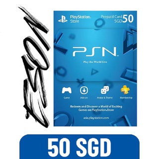 PSN SG - 50 SGD - Playstation - Instant Delivery - EsonShopPH