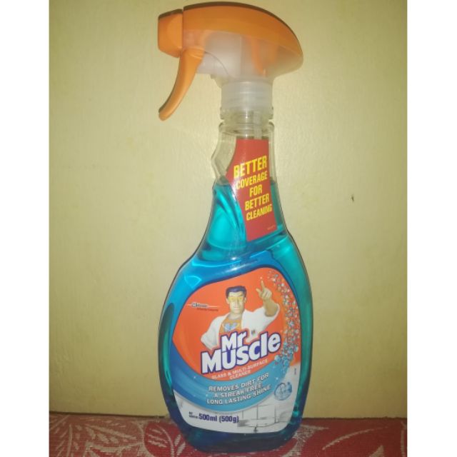 Mr Muscle Glass And Multi Surface Cleaner 500ml Shopee Philippines