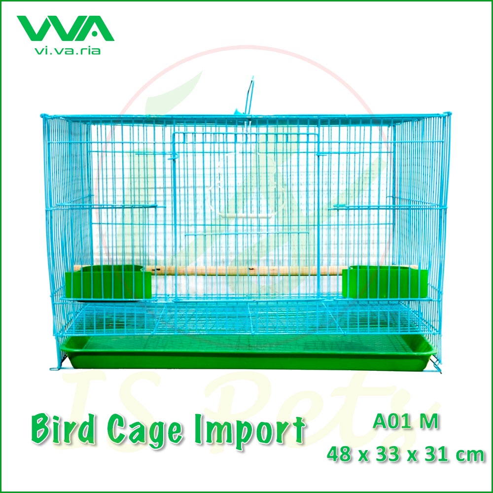 Bird Cage Import M A01 Lovebird Cockatiel Parakeet Falk Conure #1