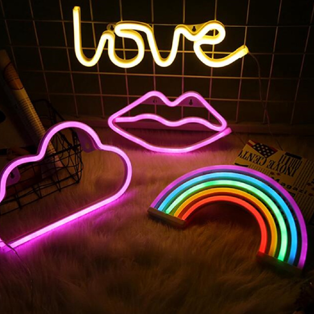 Rainbow Neon Signs Neon Signs 4 Colors Rainbow Neon Light