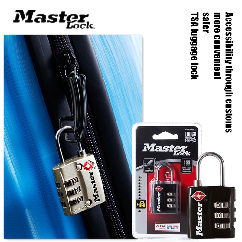 master lock combination cable luggage lock