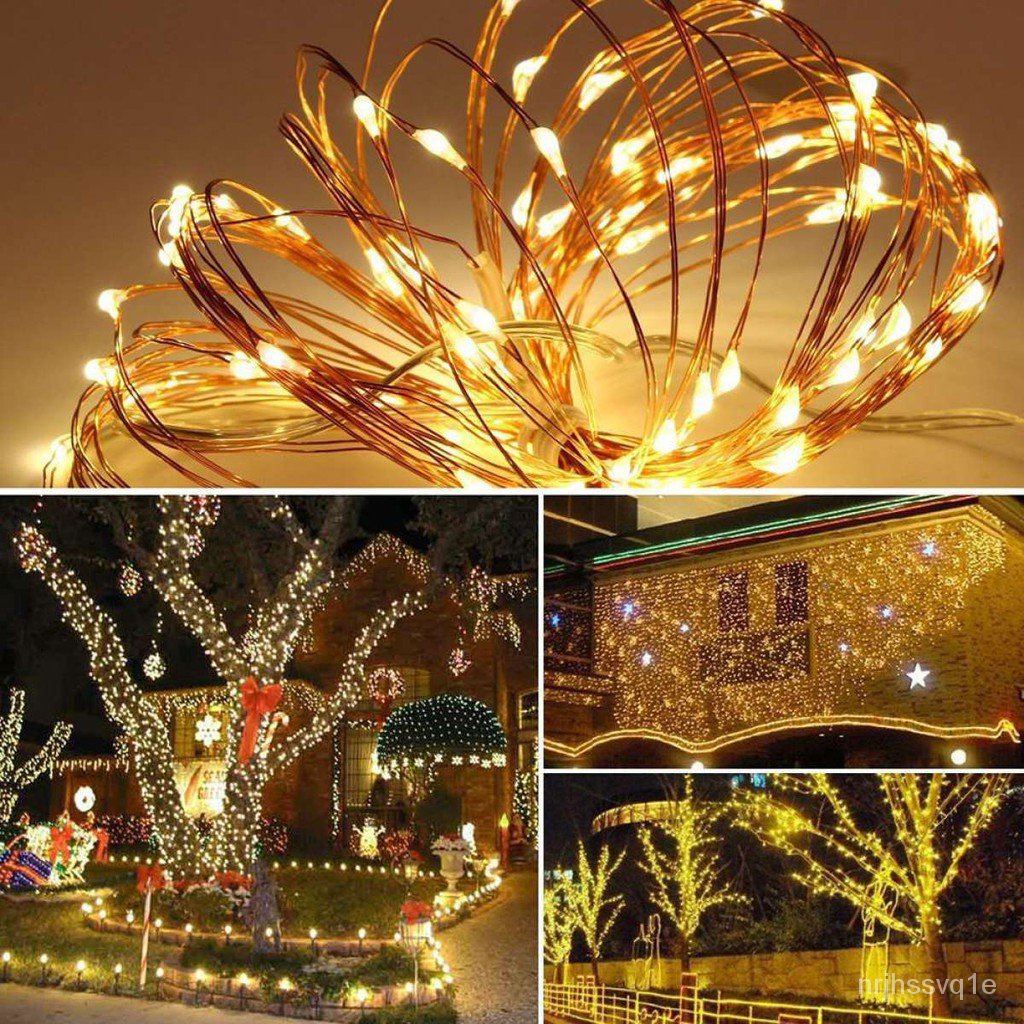 LED Fairy String Lights Indoor And Outdoor 5m 10M LEDs Copper Wire