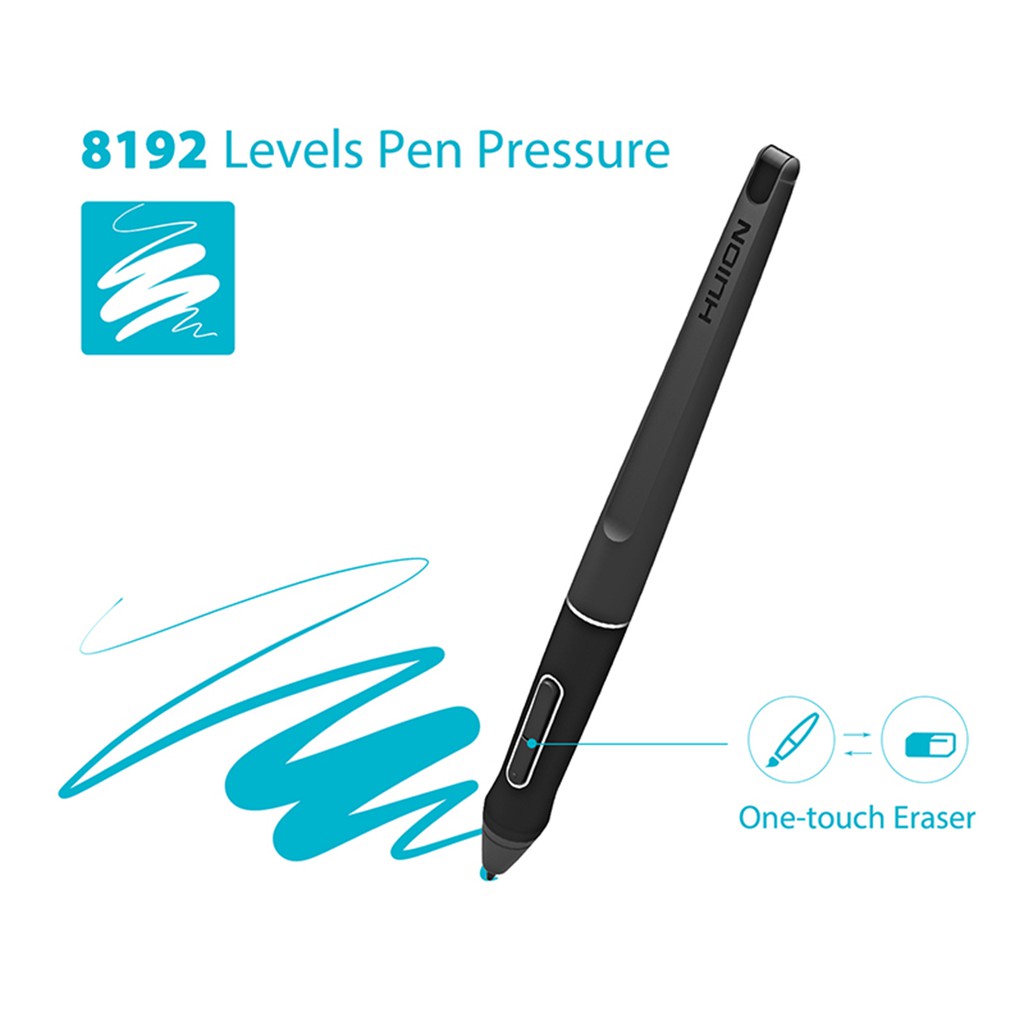 HUION PW507 PW500 PW100 Batteryfree Stylus Touch Screen Pen for HUION
