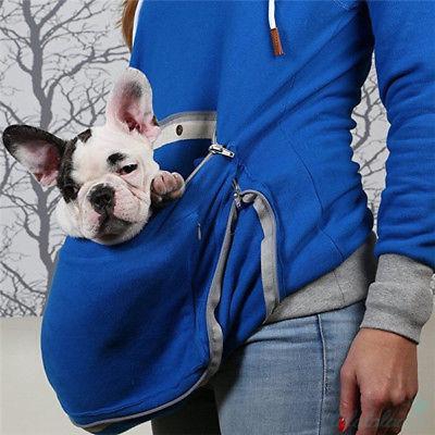 dog carrier hoodie