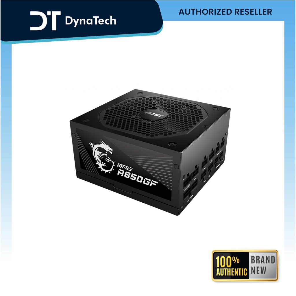 MSI MPG A850GF GOLD 850W 80+ FULL MODULAR Power Supply MPG-A850GF