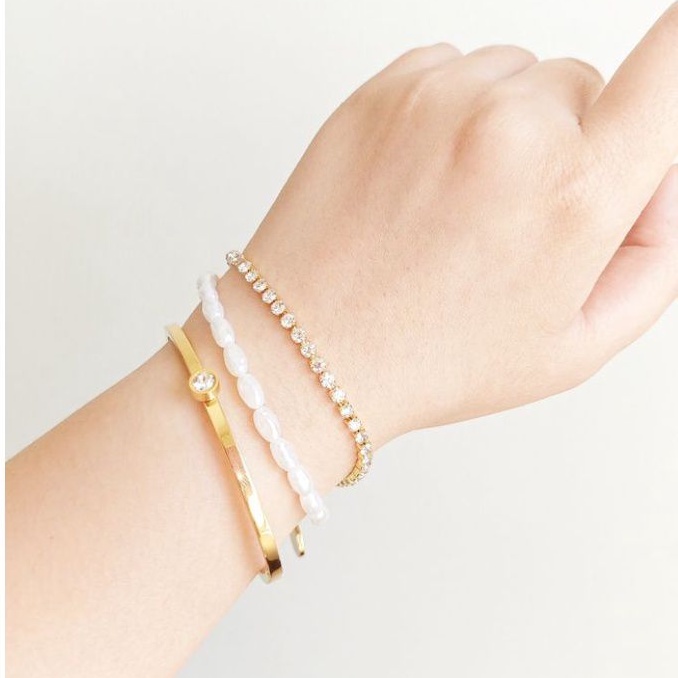 Neutrals.mnl - Premium Bangle Collection Stainless steel