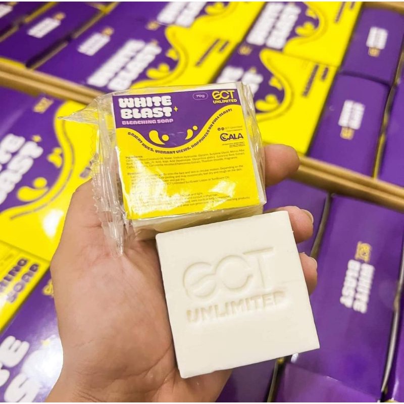 White Blast Bleaching Soap by SCT Unlimited (single pack) Shopee