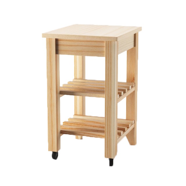 Furniture Source Bekvam Kitchen Trolley Cart (Birch) Shopee Philippines