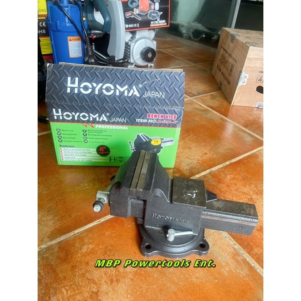 Hoyoma Bench Vise 4”(100mm)Japan Heavy Duty. Shopee Philippines