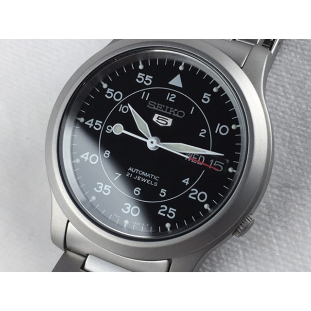 Seiko 5 Flieger SNK809 Automatic Aviator Steel Watch SNK809K1 | Shopee  Philippines