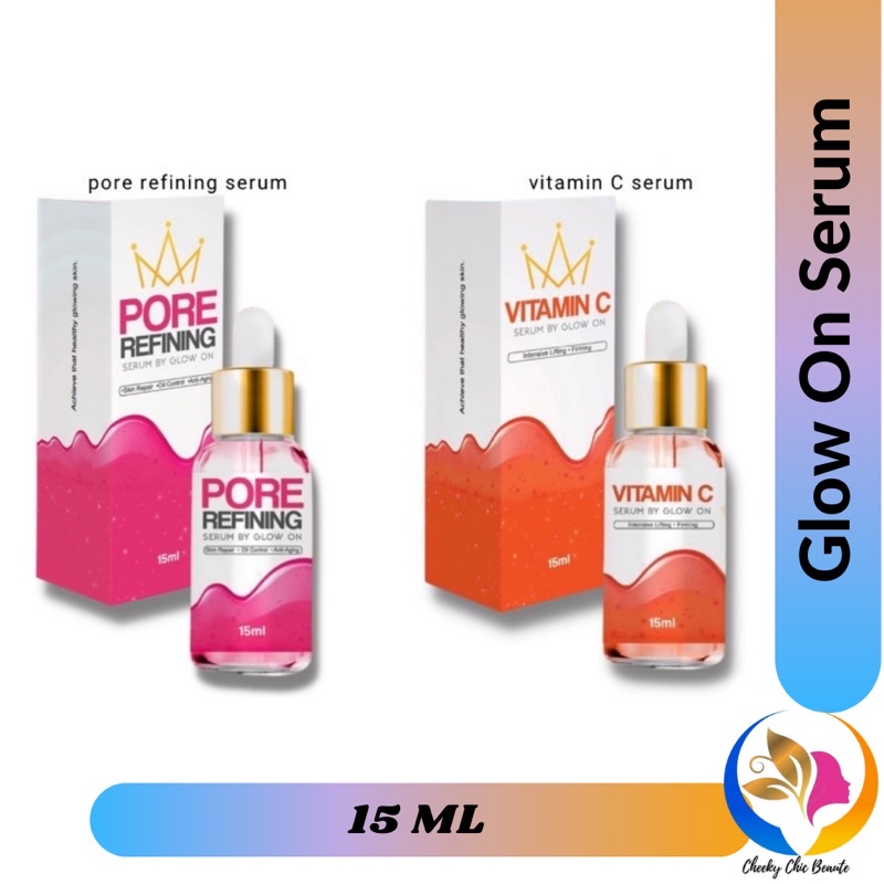 Glow On Pore Refining and Vitamin C Serum | Shopee Philippines
