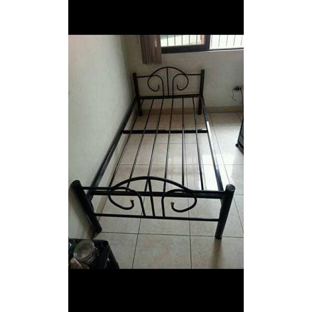 Steel bed frames 022 Shopee Philippines