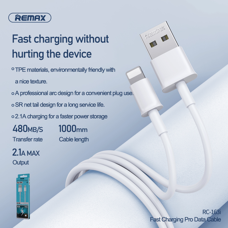 100% original] Remax RC-163 fast charging data cable, suitable for iPhone /  Type-C / Micro USB port 2.1A fast charging will not damage the machine |  Shopee Philippines