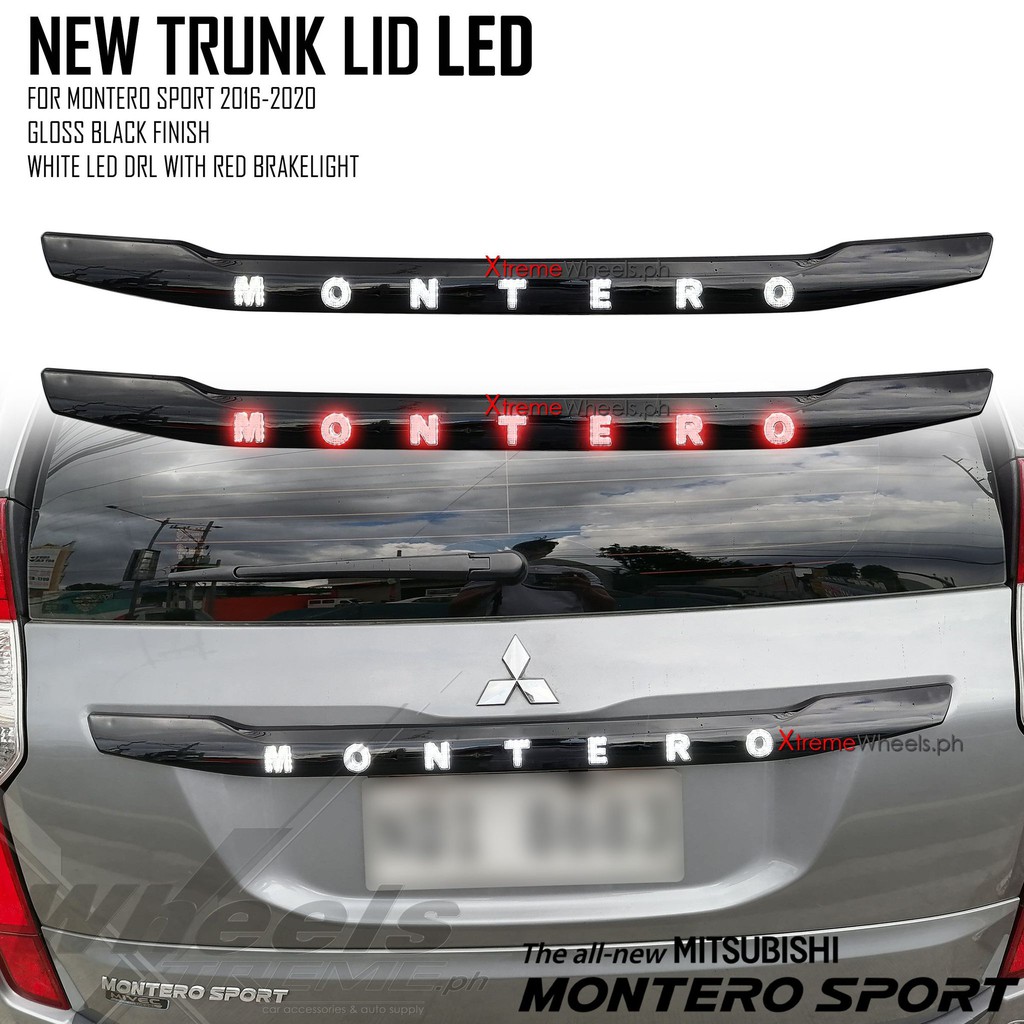 Montero 20162023 black Trunk Lid Led Light Thailand Made ( montero