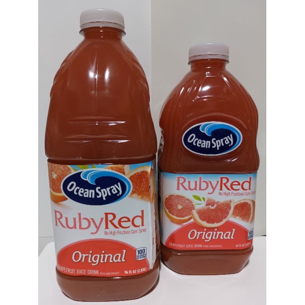 Ocean Spray Ruby Red Grapefruit Juice Drink, 1.8L/2.83L Shopee Philippines