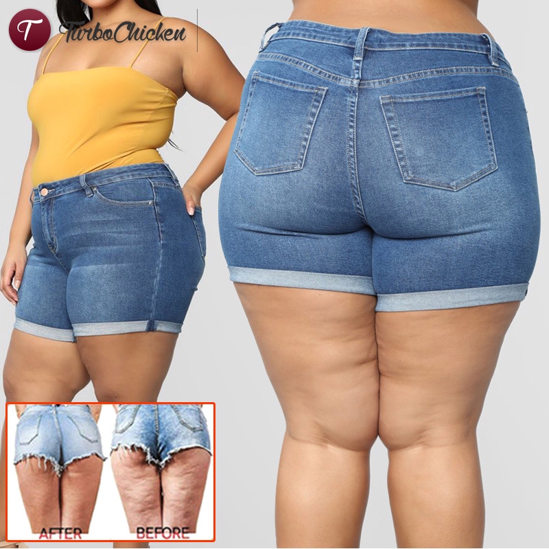 women's plus size high waisted jeans