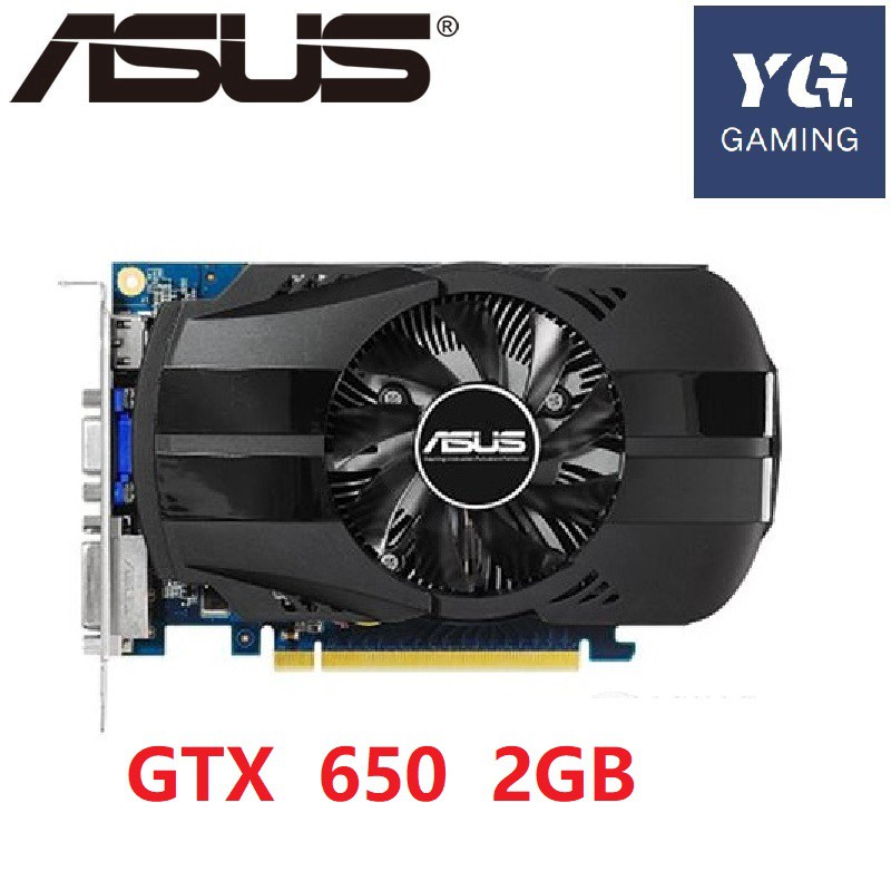 Asus Video Card Original Gtx650 2gb Gddr5 Graphics Cards For Nvidia Geforce Gtx 650 Hdmi Dvi Used Shopee Philippines