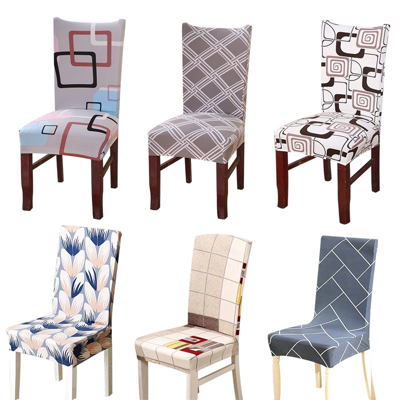Stretch Home Decor Dining Chair Cover Spandex Banquet Shopee