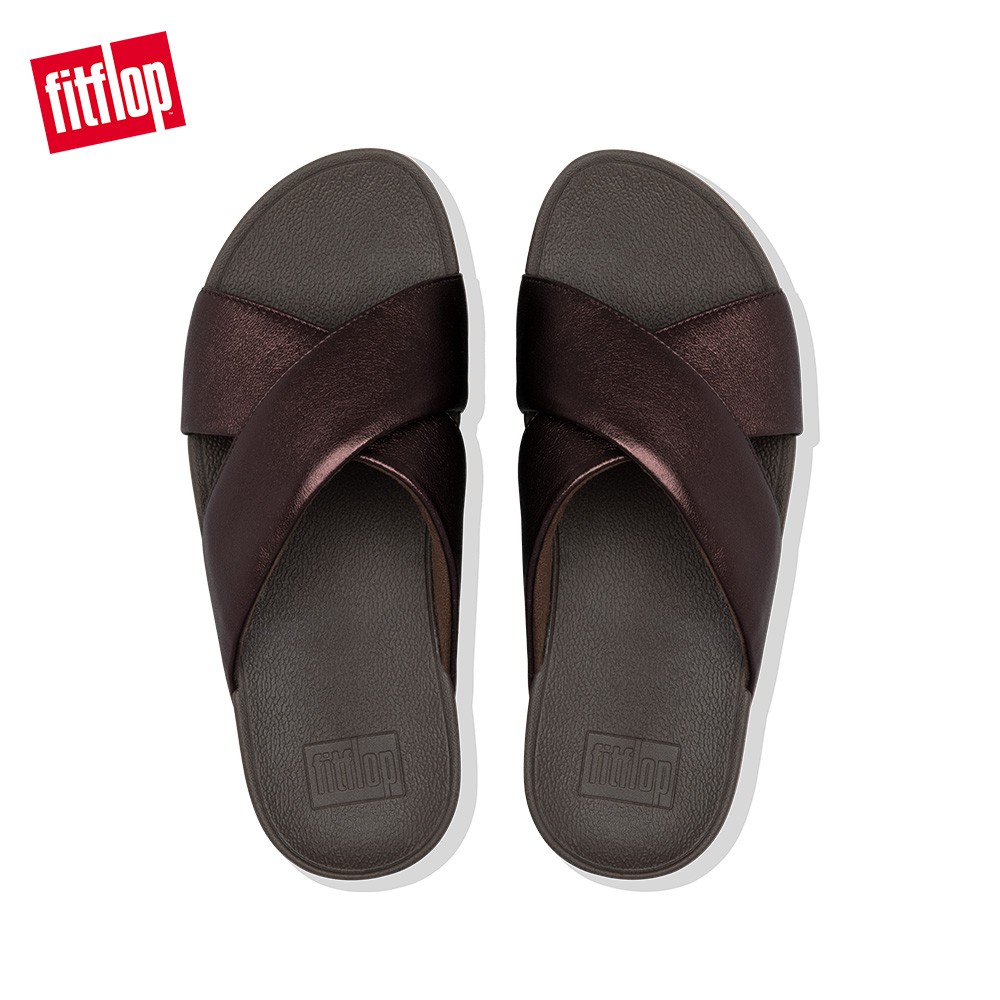 fitflop lulu leather slide