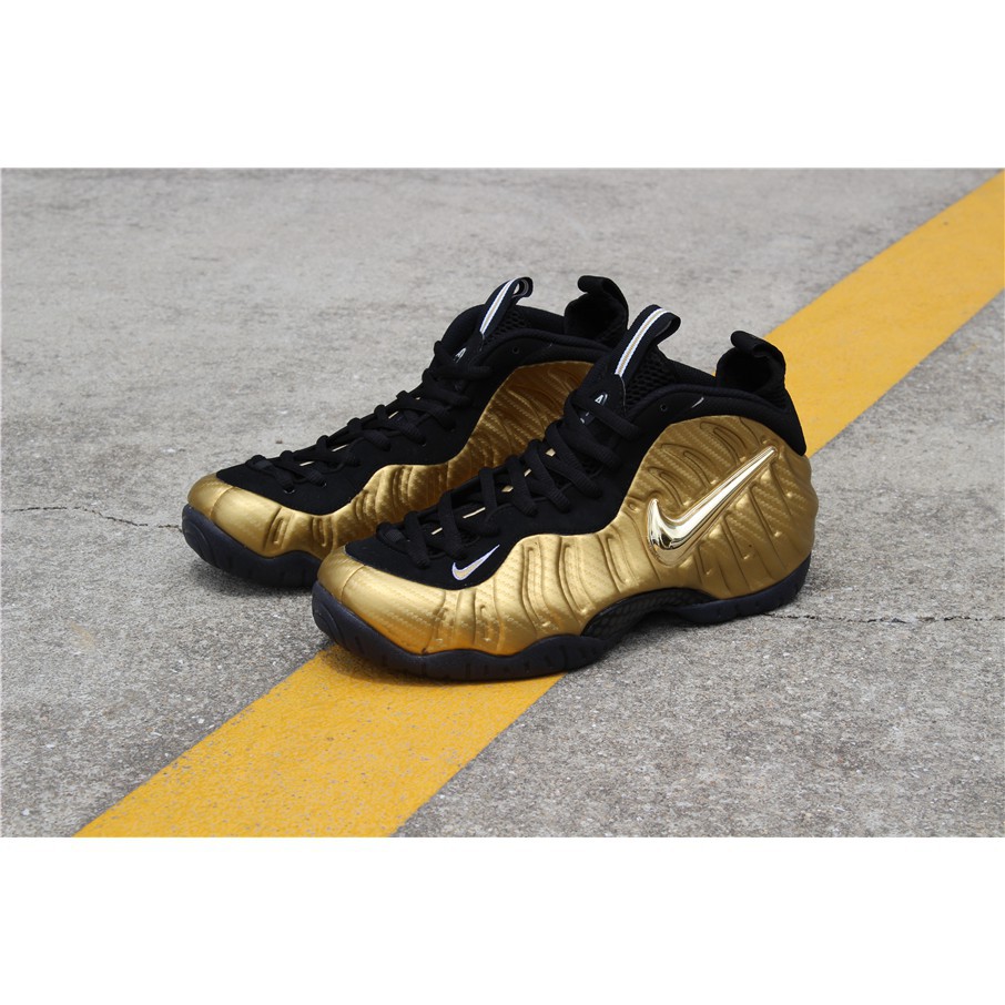 air foamposite pro gold