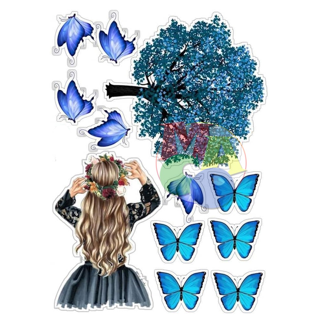 Lady Back Cake Topper Shopee Philippines