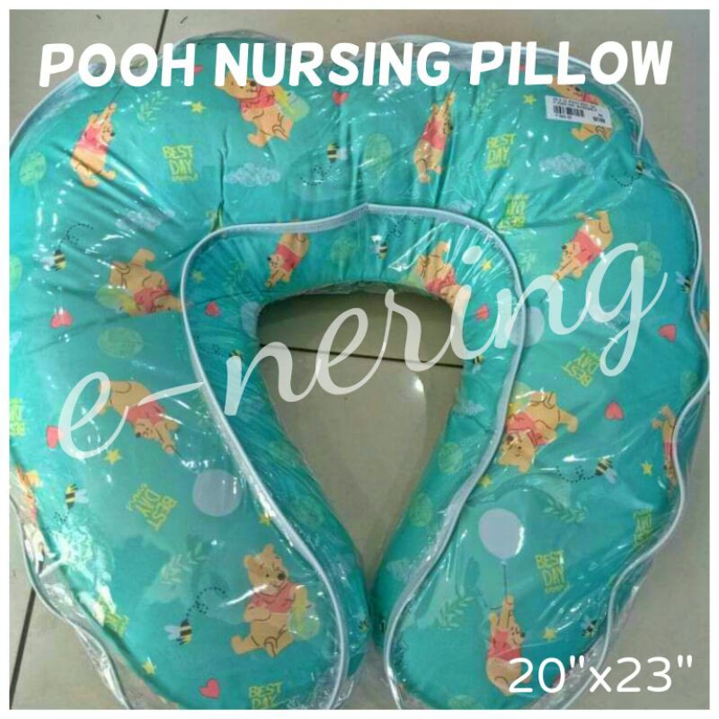 (ENERING) DAKKI POOH NURSING PILLOW (SIZE 20"x23") MICKEY HELLO KITTY