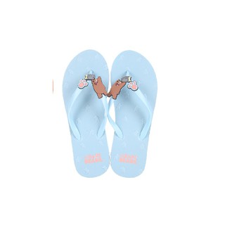  Miniso  We Bare Bears Women s Flip Flops Size 35 36 