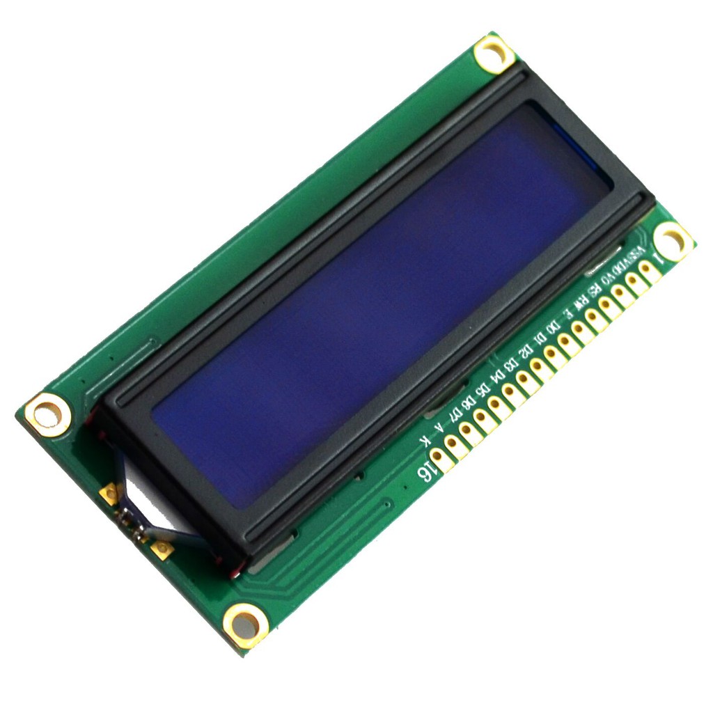 LCD1602 LCD monitor 1602 5V blue screen and white code... | Shopee ...