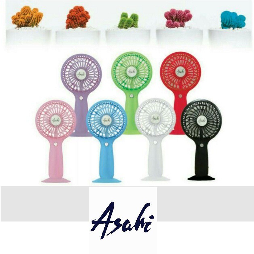 Asahi Mf 038 Usb Portable 2000mah Handy Mini Fan Shopee Philippines