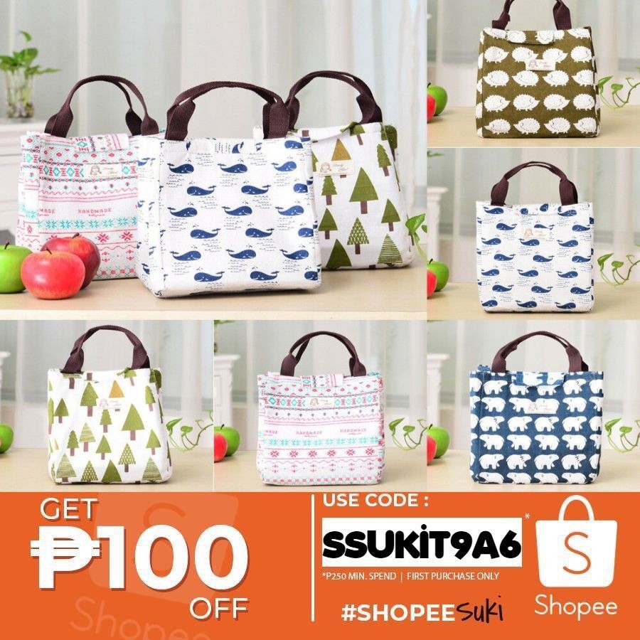 Lunch Bag Tote Storage Insulated Bags 