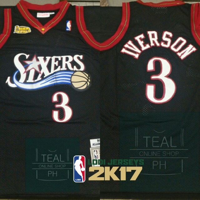 allen iverson jersey for sale