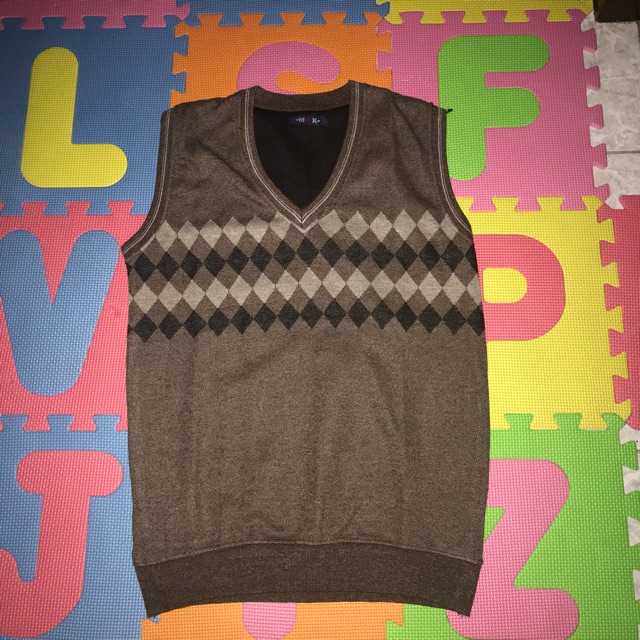 sweater vest shopee