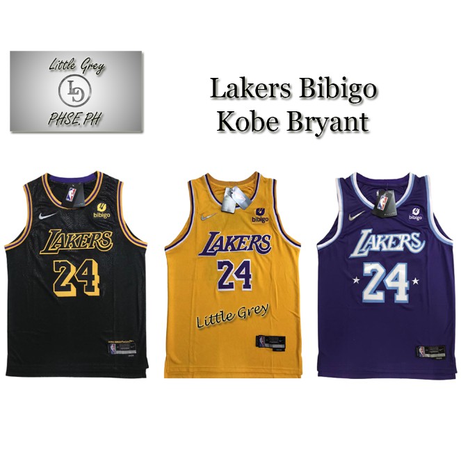 bibigo on lakers jersey