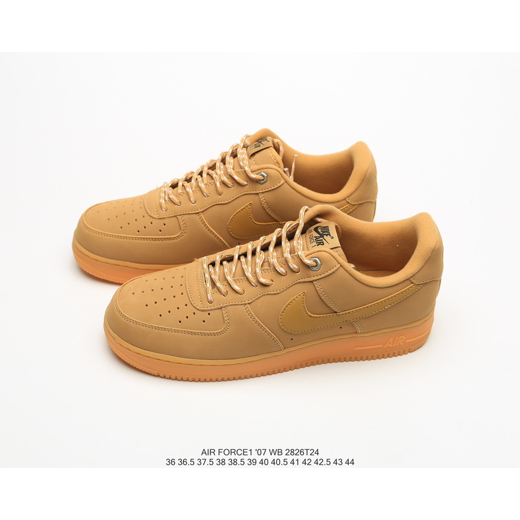 tan suede af1