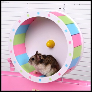 Hot Sales♞Gaka hamster running wheel ultra-quiet treadmill golden bear runner play pet toys small pe